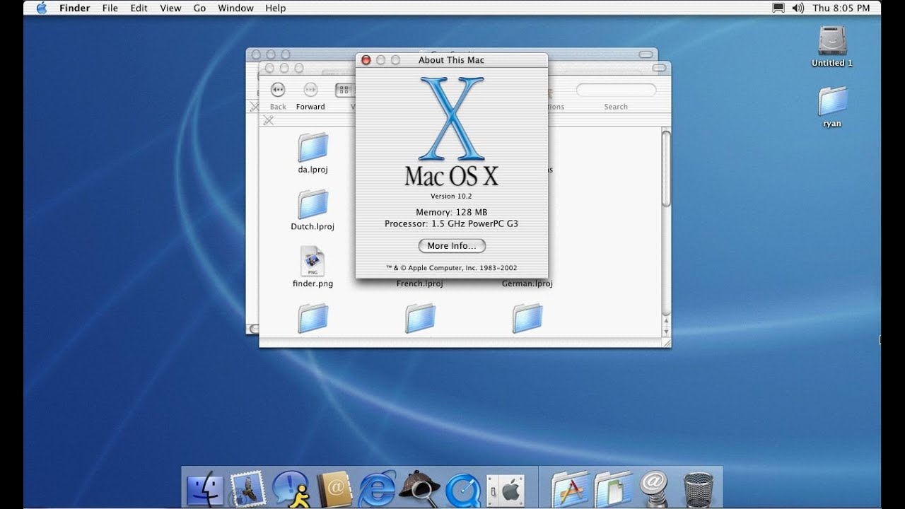 free mac os x 10.5 download for windows